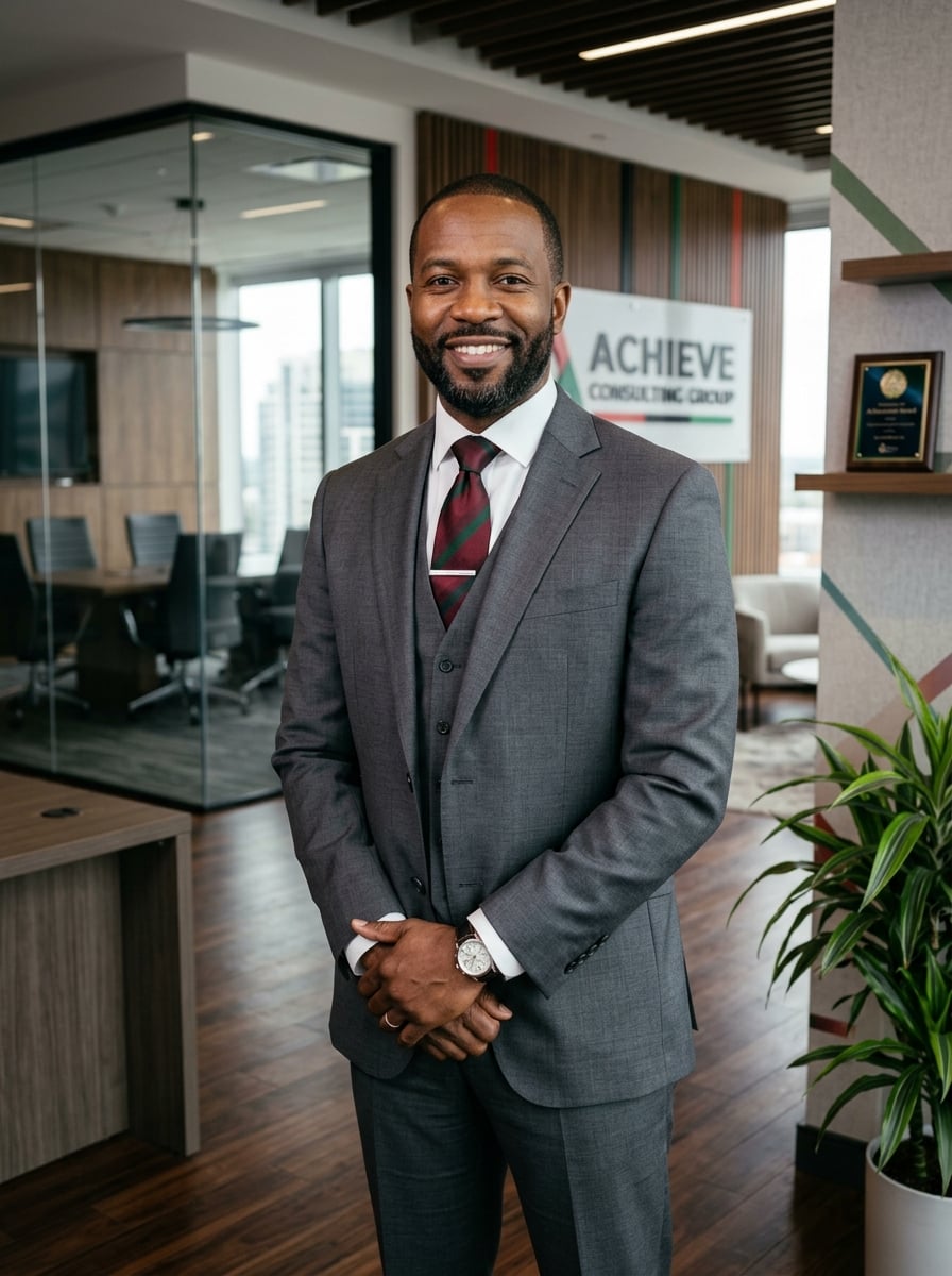 Successful Black business owner and entrepreneur